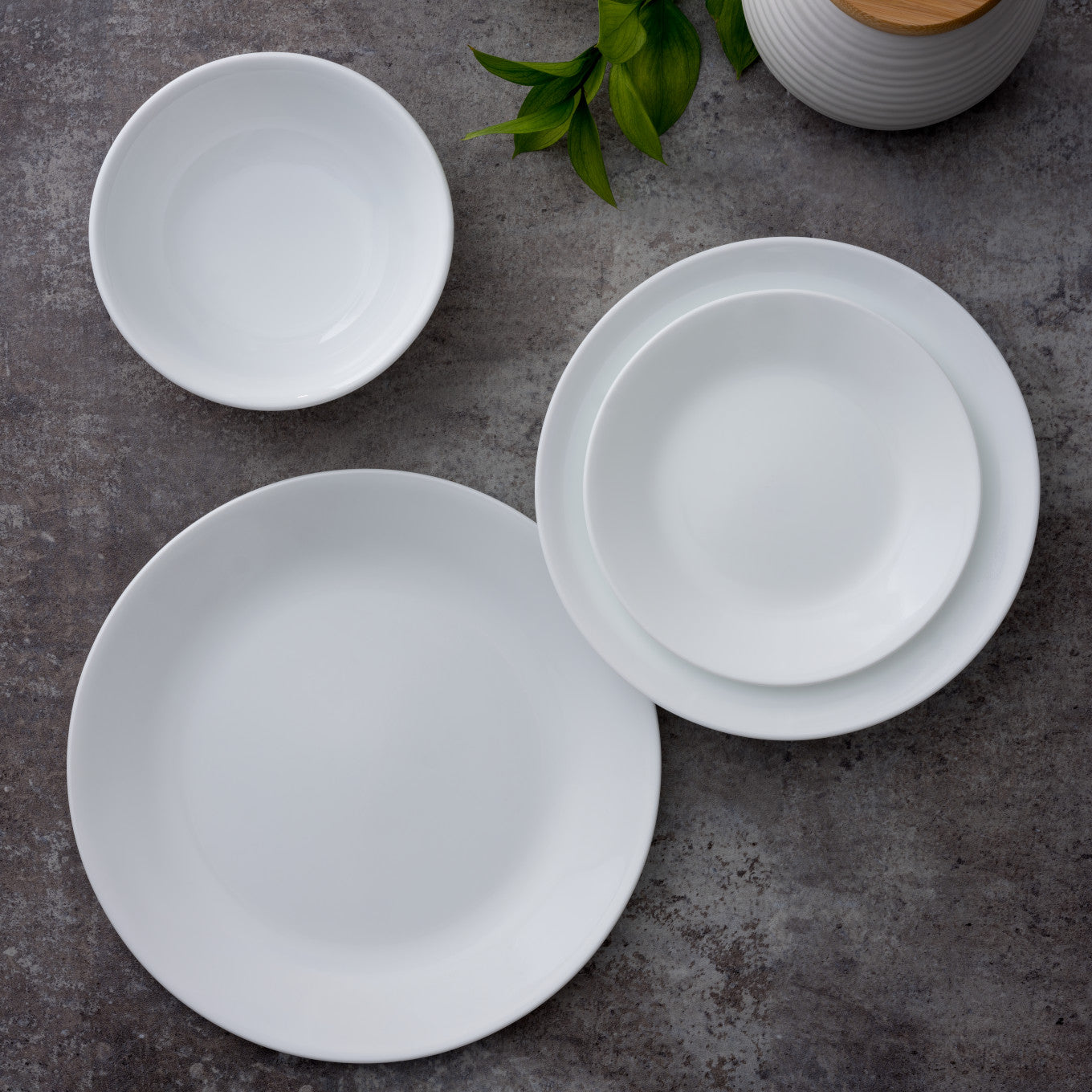 Corelle Winter Frost White 10.5 Dinner Plates. 4-pack - Image 2