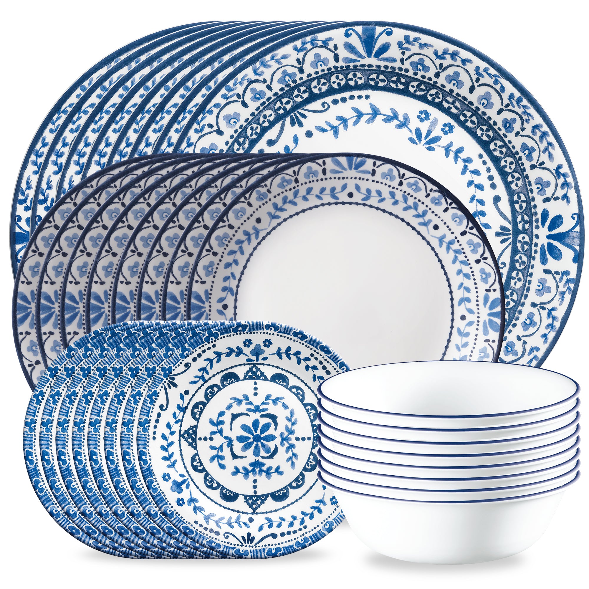 Corelle Portofino 32-piece Dinnerware Set. Service for 8