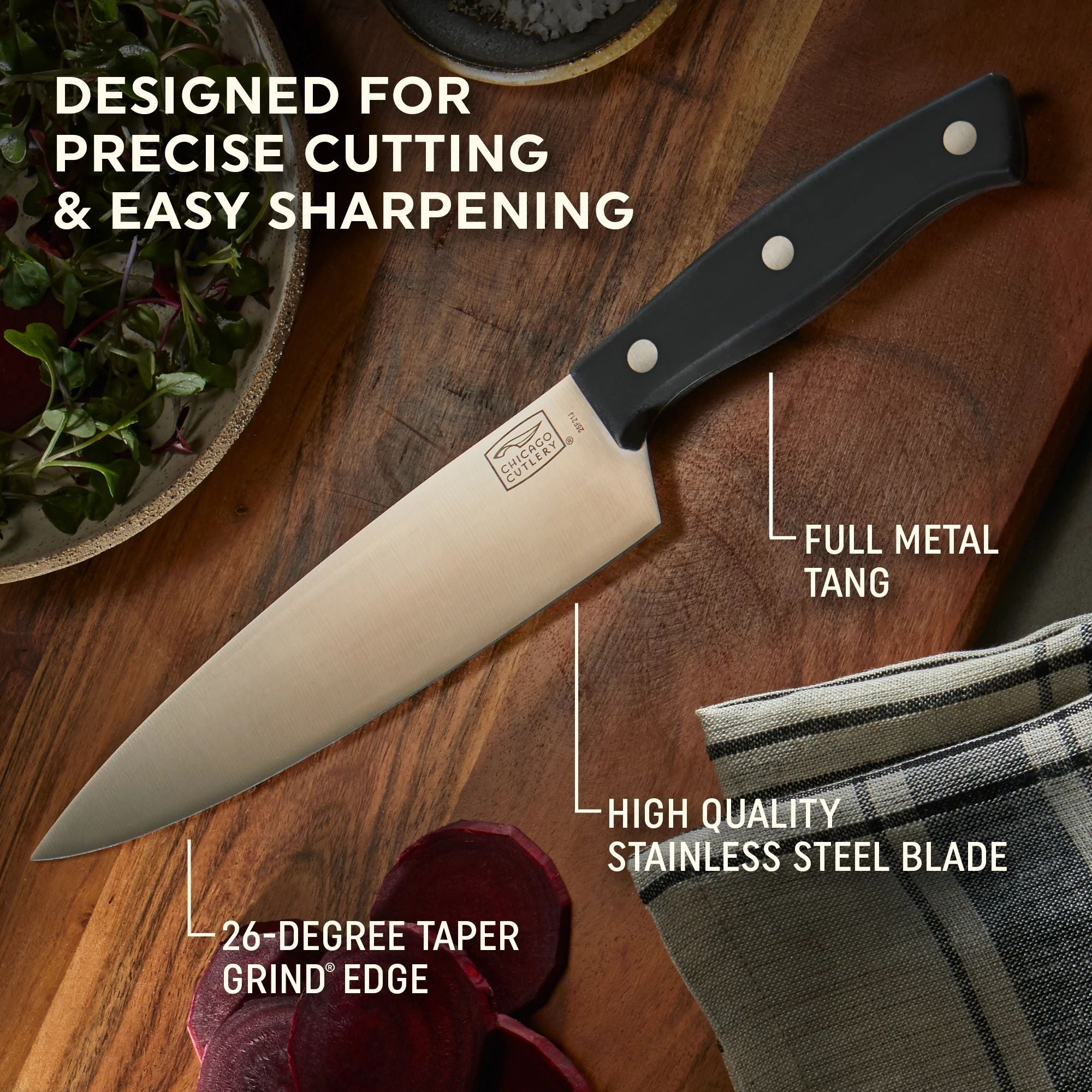 Chicago Cutlery Ellsworth 3-piece Knife Set - Image 2