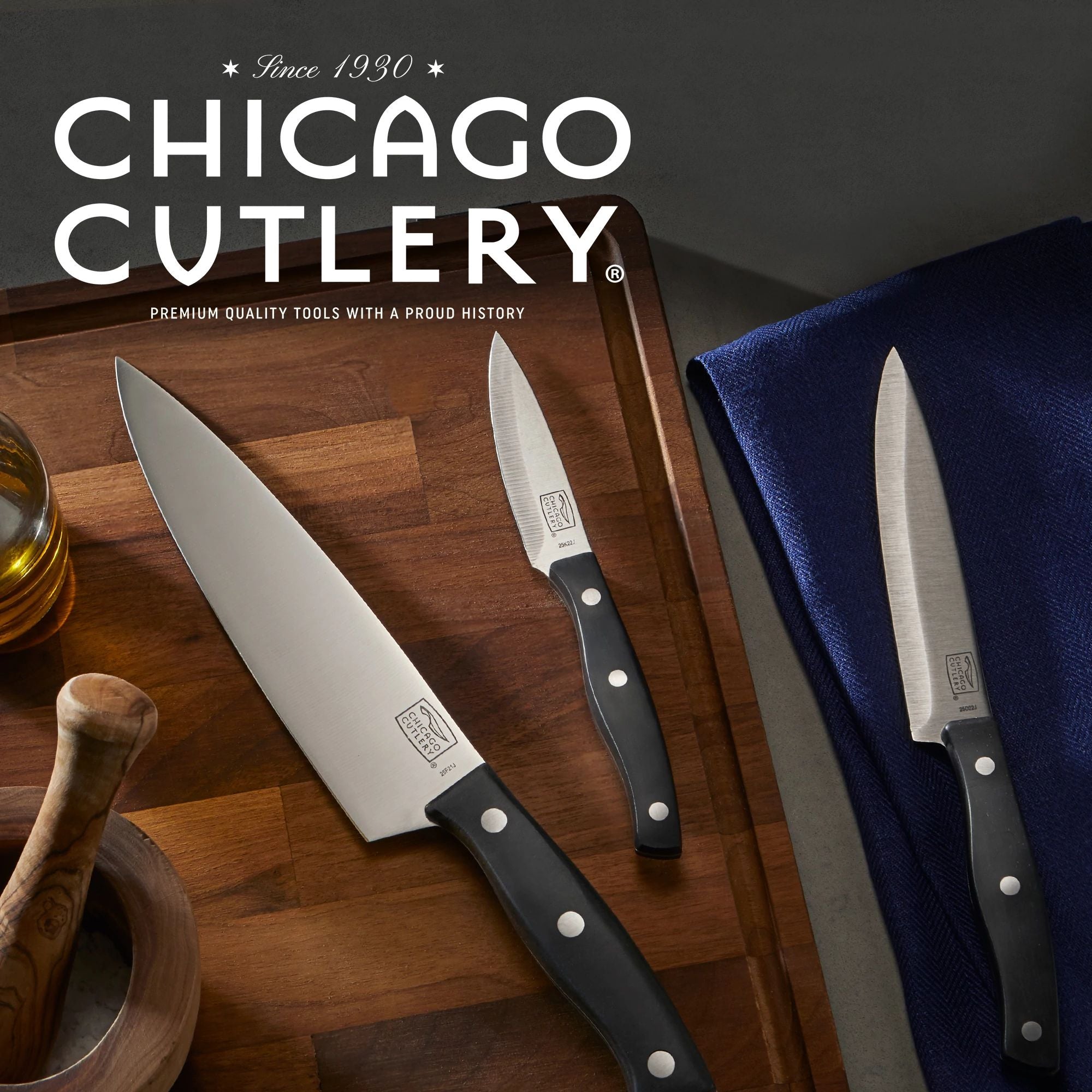 Chicago Cutlery Ellsworth 3-piece Knife Set - Image 5