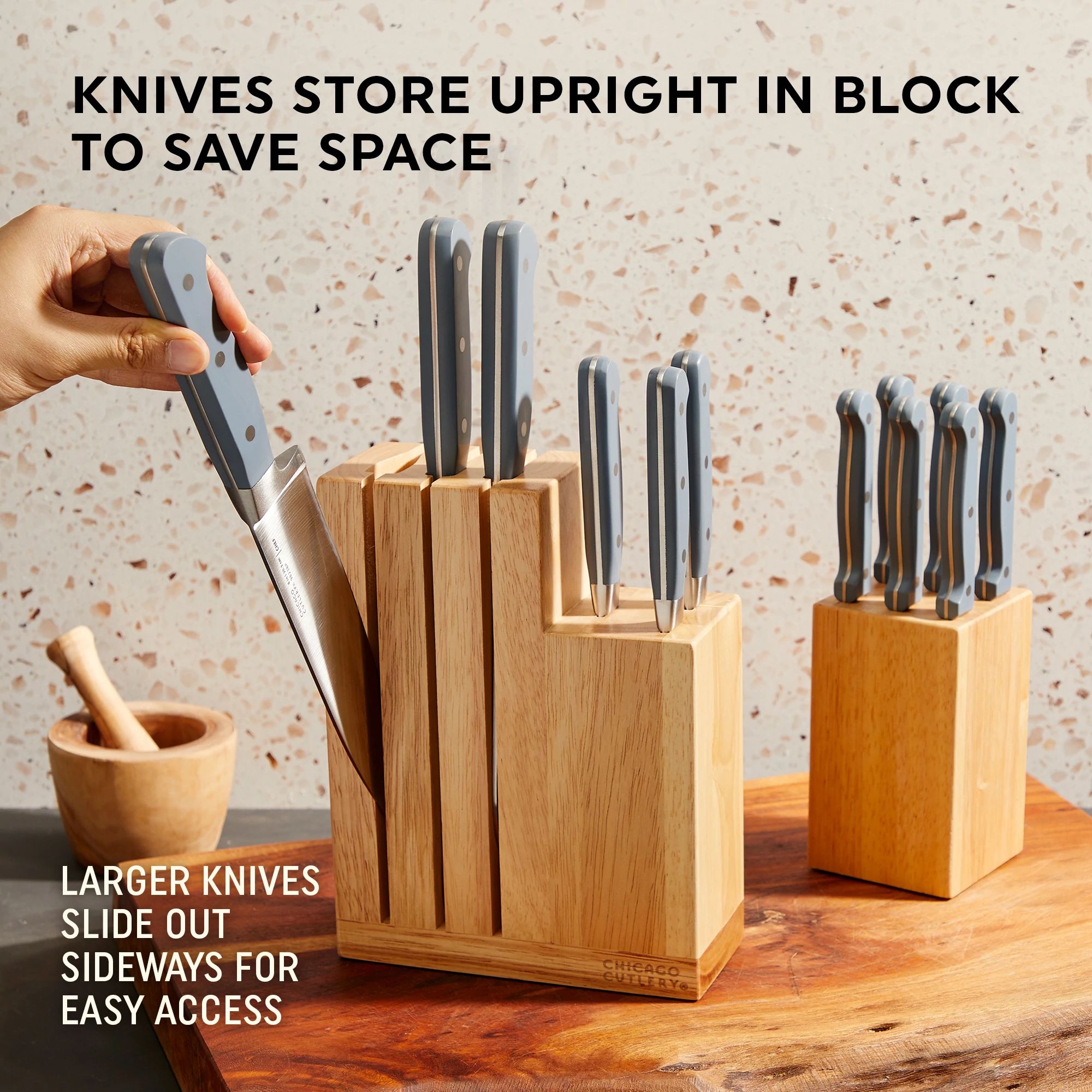 Chicago Cutlery Halsted 14-piece Modular Block Set - Image 3