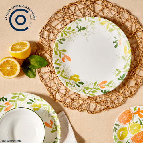 Corelle Contemporary Fruit 10.5 Dinner Plate- 4 Pack - Image 3
