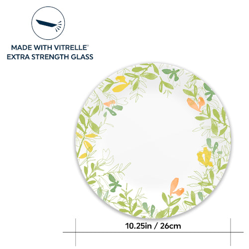Corelle Contemporary Fruit 10.5 Dinner Plate- 4 Pack - Image 2