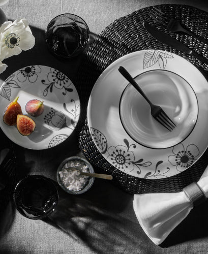 Corelle Inked Poppy 12-piece Dinnerware Set. Service for 4 - Image 2