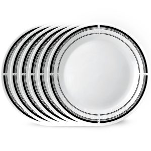 Corelle Brasserie 10.25 Dinner Plates. 6-pack