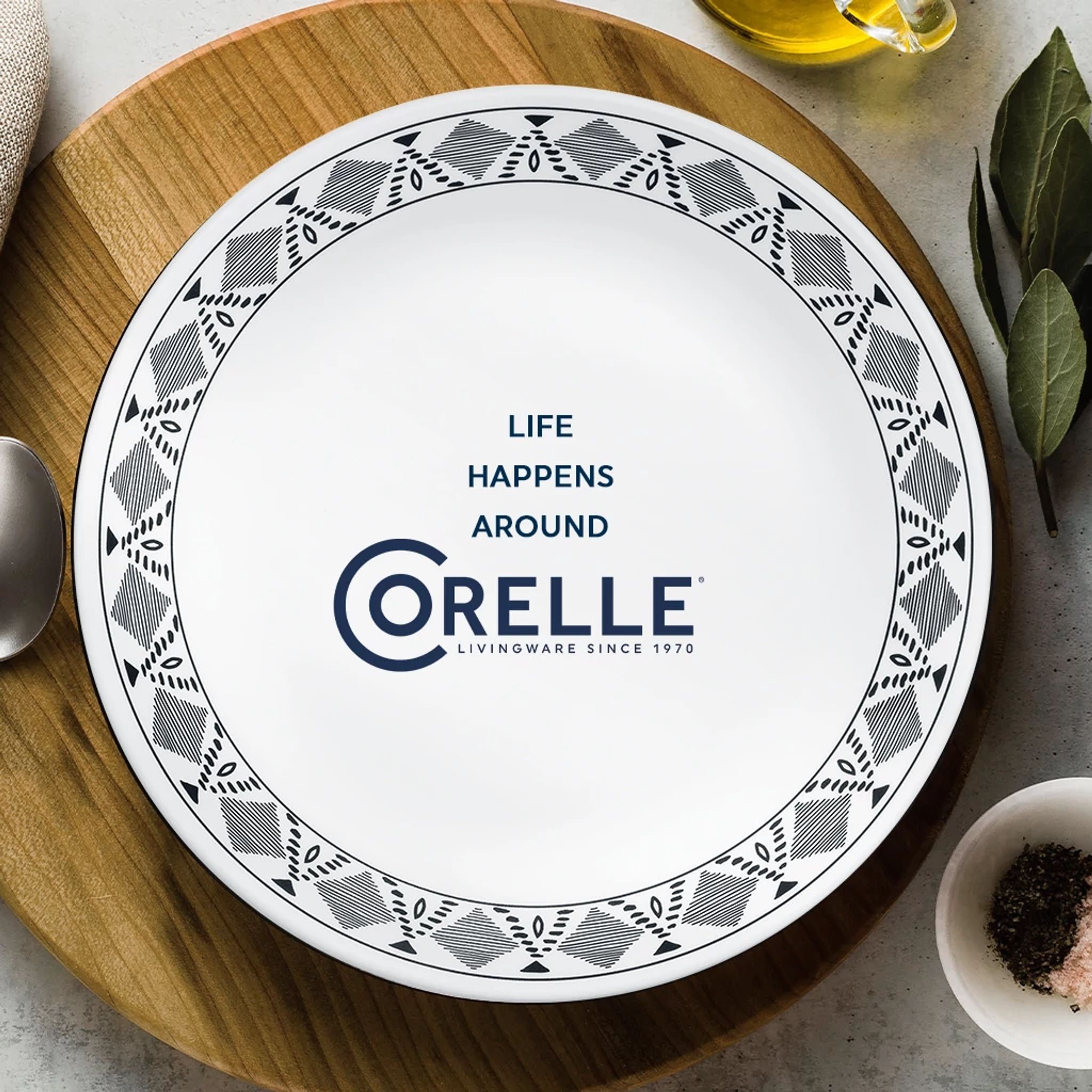 Corelle Cusco 16-piece Mugless Dinnerware Set. Service for 4 - Image 7