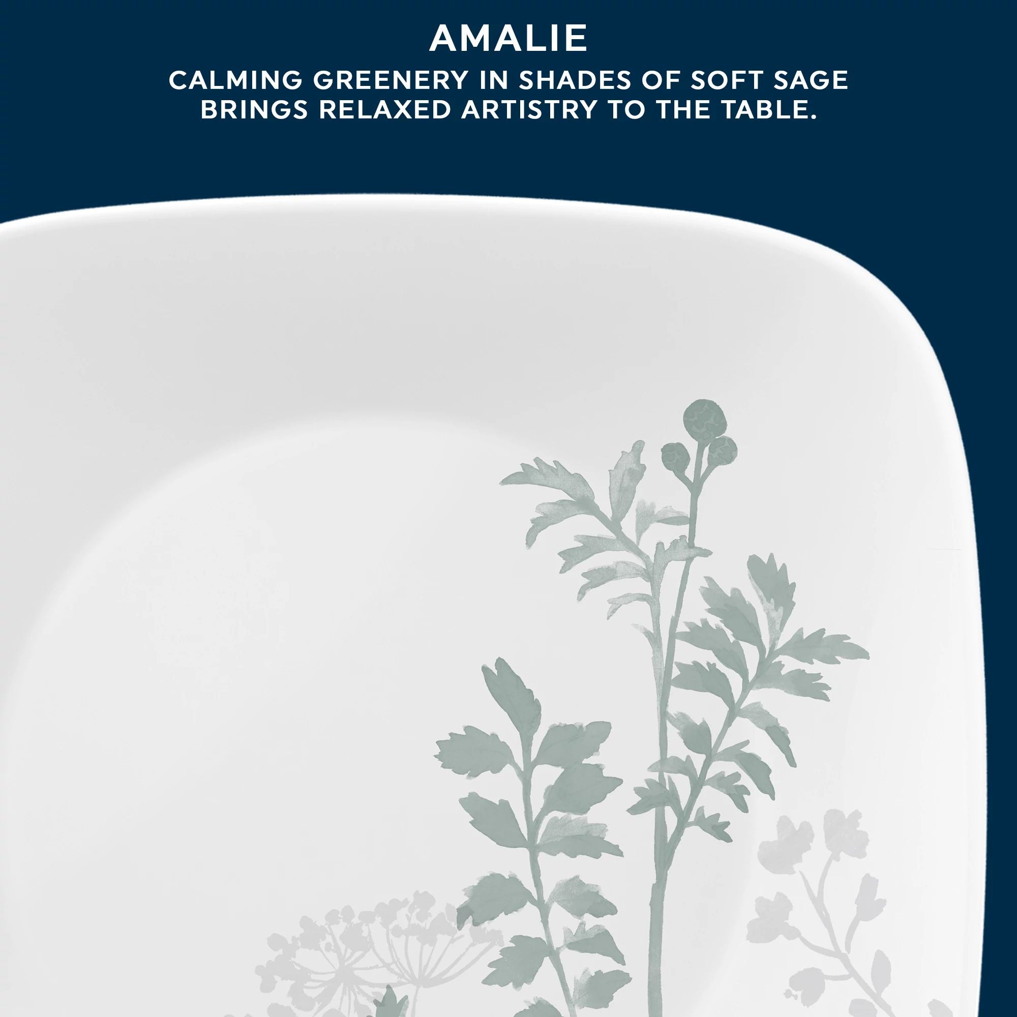 Corelle Amalie 16-piece Dinnerware Set. Service for 4 - Image 5