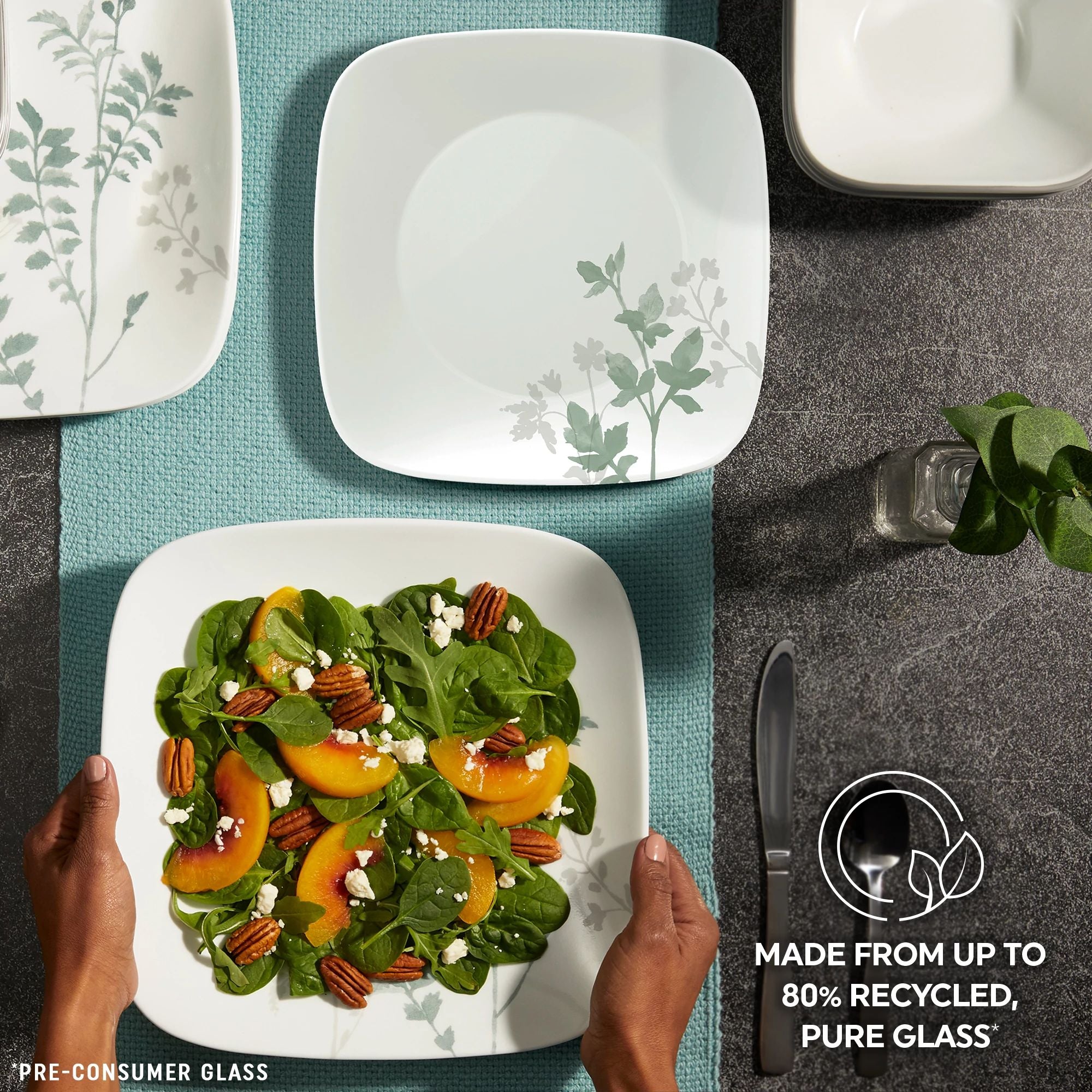 Corelle Amalie 16-piece Dinnerware Set. Service for 4 - Image 6