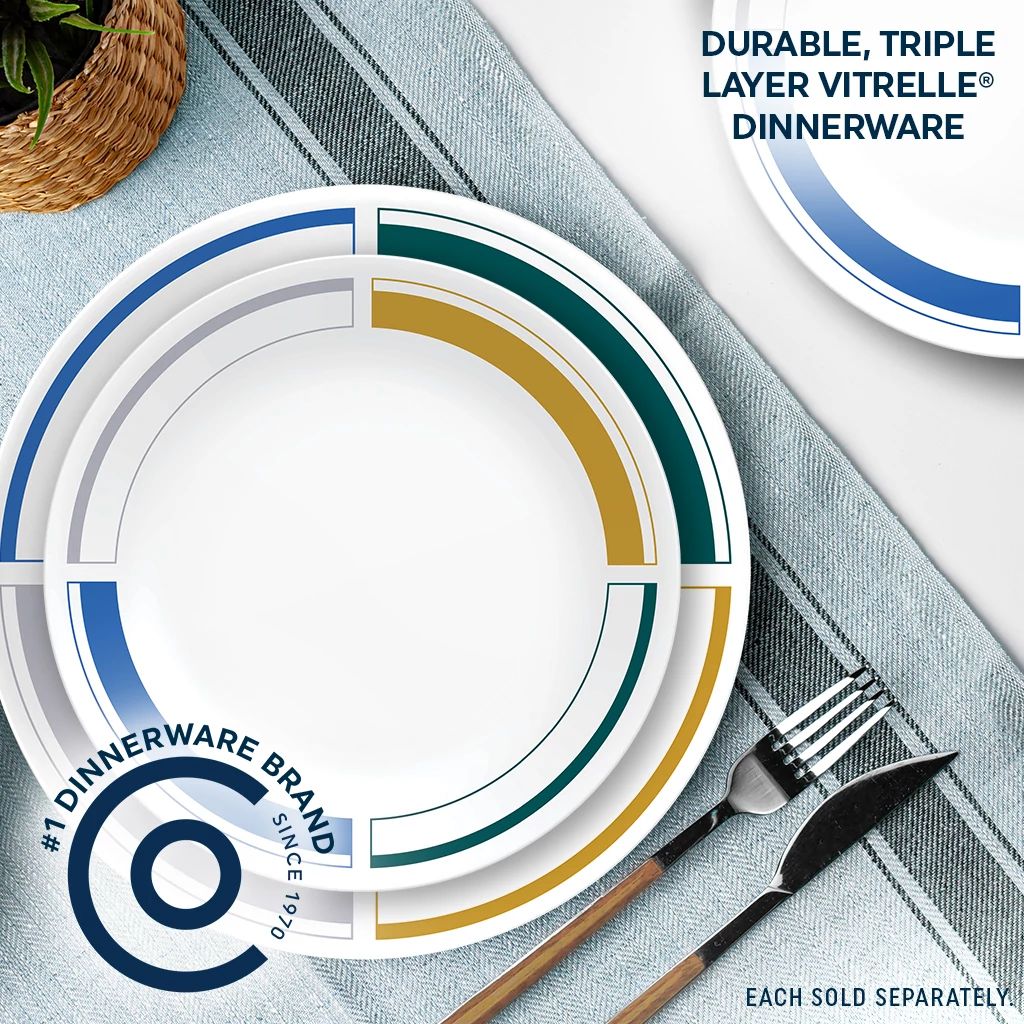 Corelle Color Block 8.5 Salad Plate - Image 2
