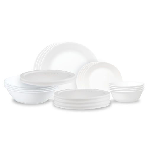 Corelle Winter Frost White 20-piece Dinnerware Set. Service for 4