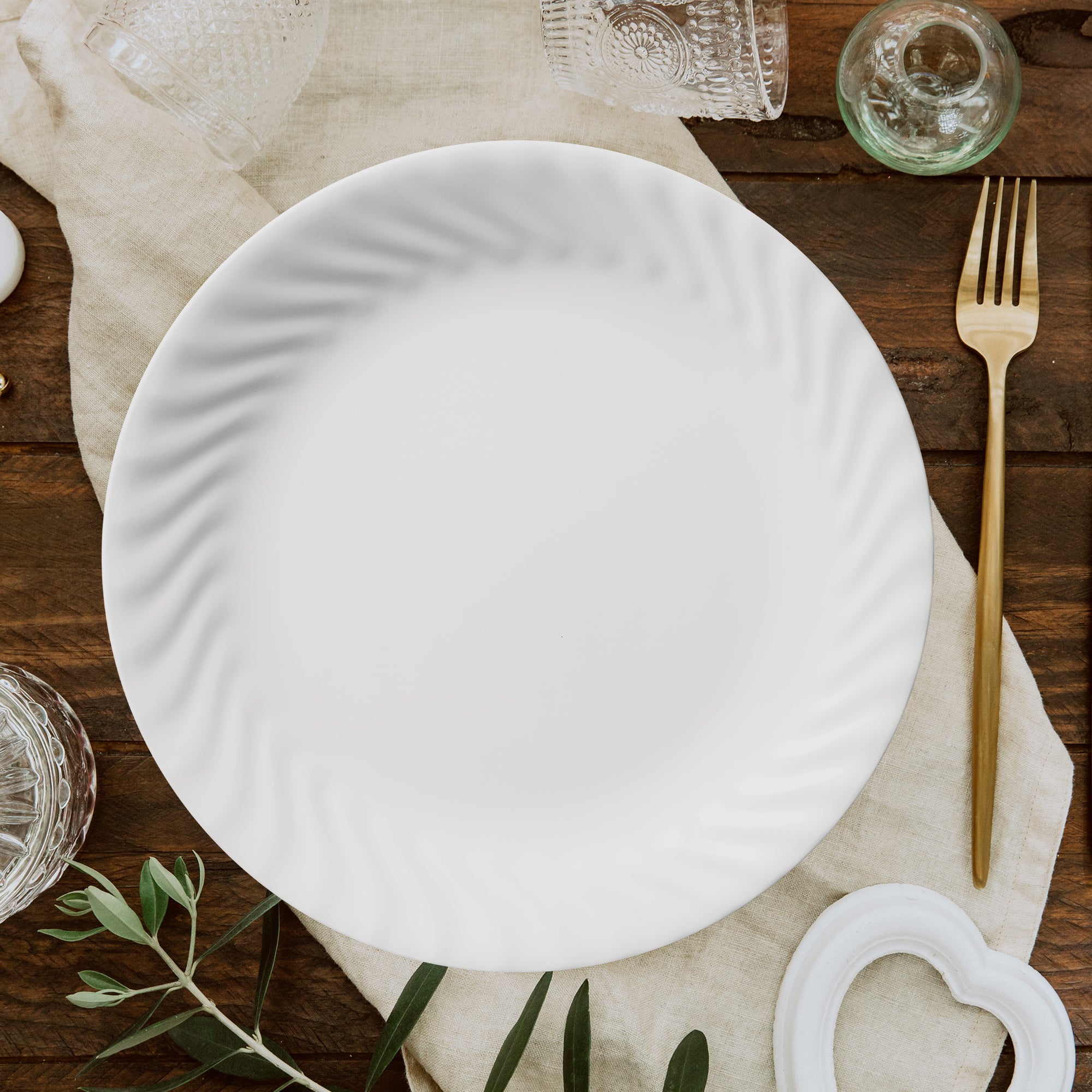 Corelle Enhancements 10.25 Glass Dinner Plate - Image 5