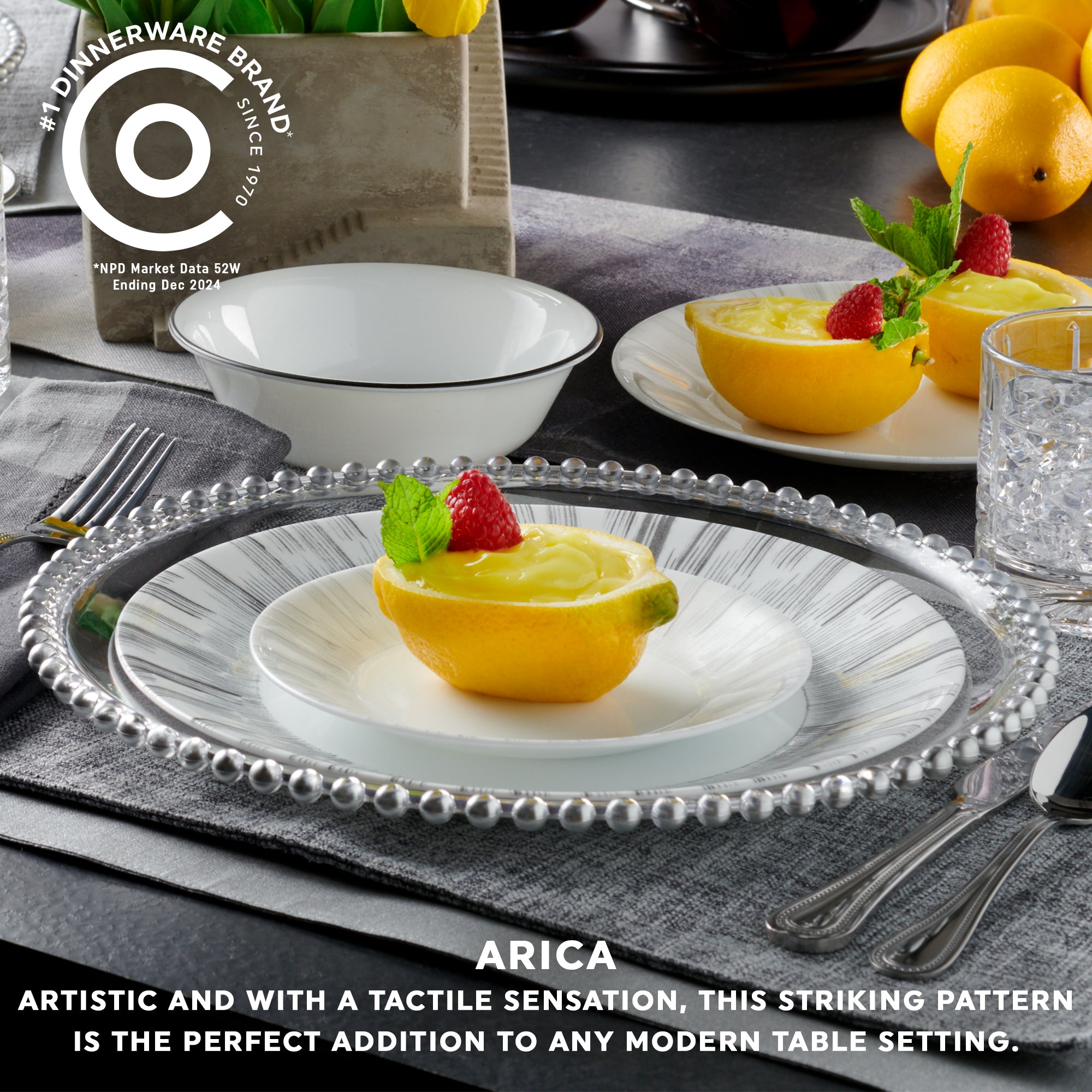 Corelle Arica 12-piece Dinnerware Set. Service for 4 - Image 3