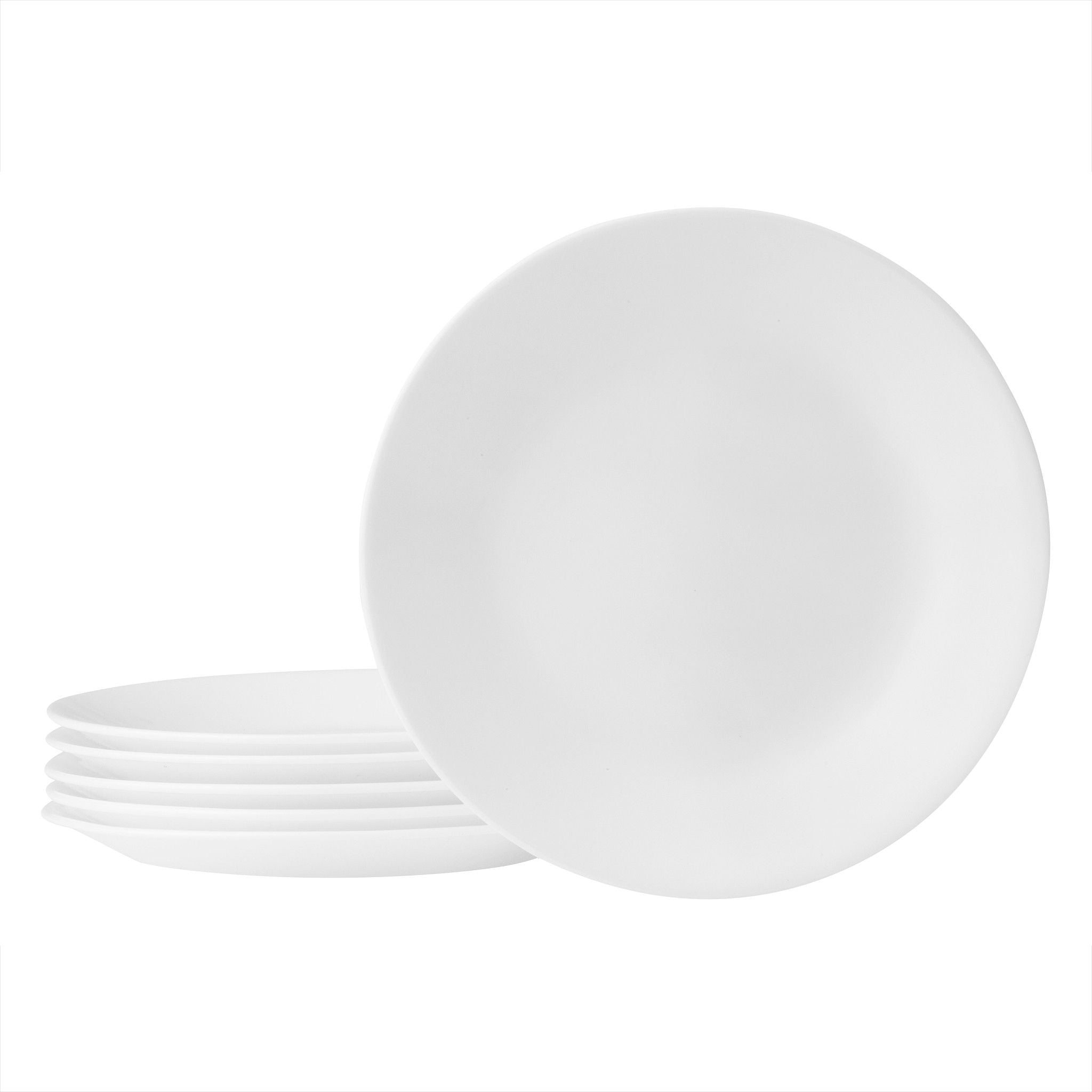 Corelle® Winter Frost White 6.75 Appetizer Plates. 6-pack