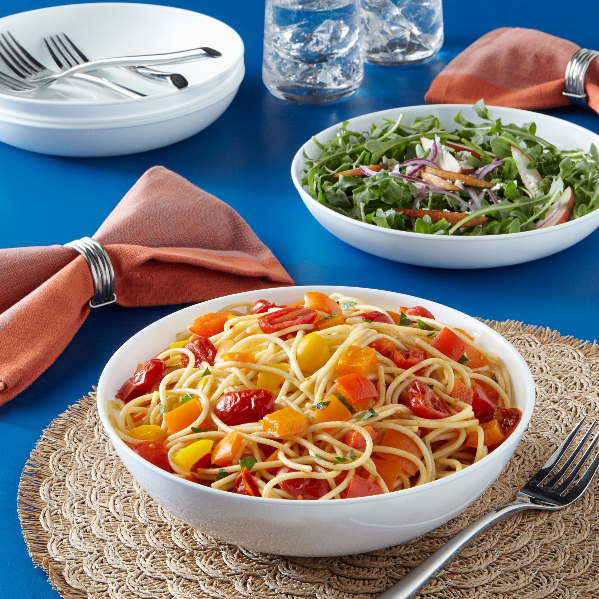 Corelle Winter Frost White 30-ounce Versa Meal Bowls. 4-pack - Image 3